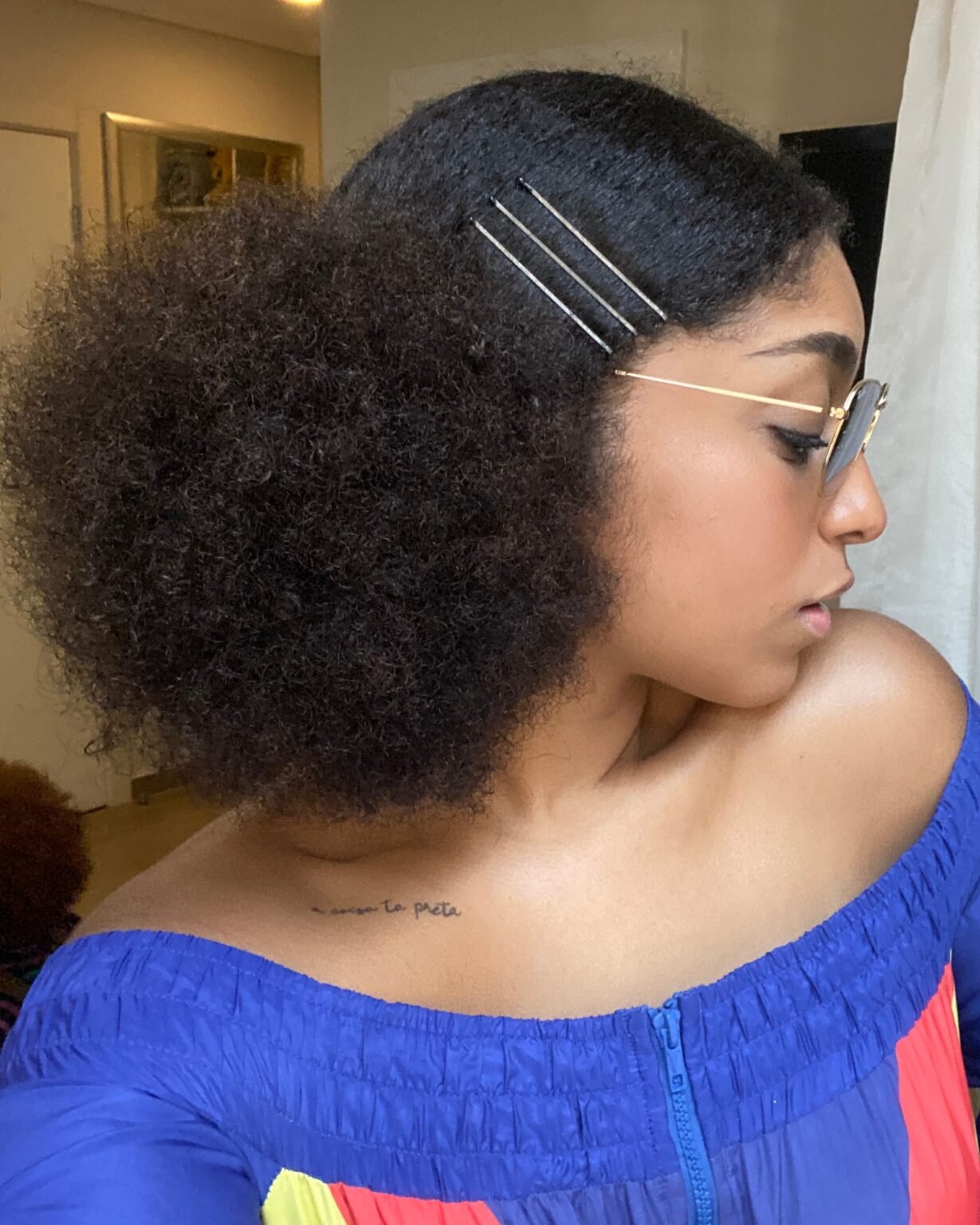 40 penteados para o cabelo crespo curto - TIPO4