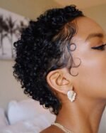 40 penteados para o cabelo crespo curto - TIPO4